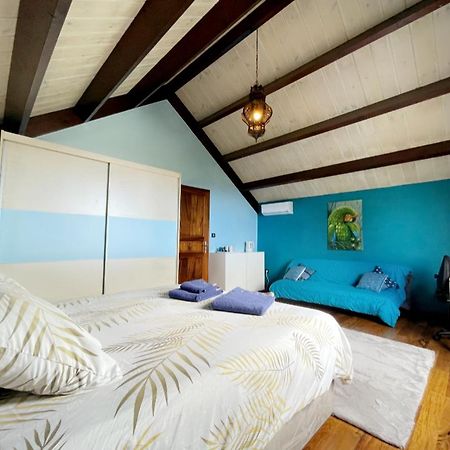 Chambre "Bleu Ocean" Villa Hermes Saint Pierre Dış mekan fotoğraf