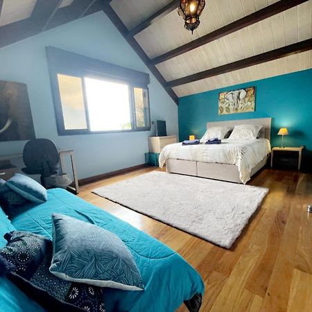 Chambre "Bleu Ocean" Villa Hermes Saint Pierre Dış mekan fotoğraf