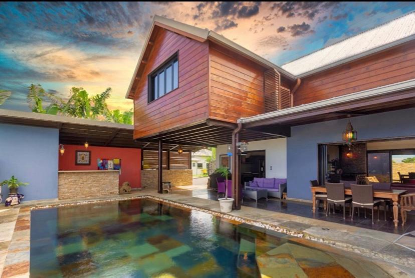 Chambre "Bleu Ocean" Villa Hermes Saint Pierre Dış mekan fotoğraf
