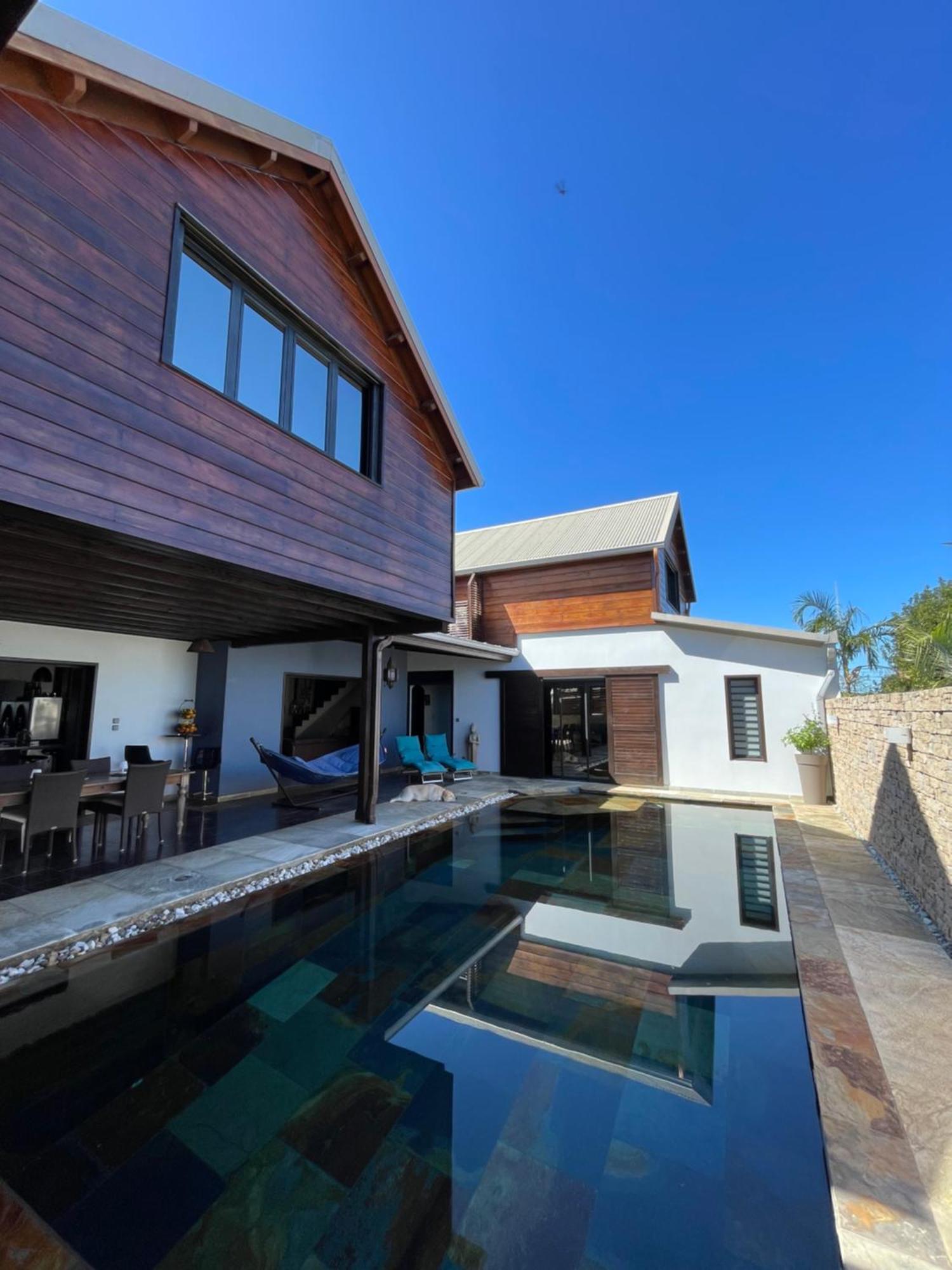 Chambre "Bleu Ocean" Villa Hermes Saint Pierre Dış mekan fotoğraf
